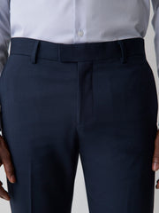 RW&CO Essential Tailored Fit Navy Blue Suit Pant