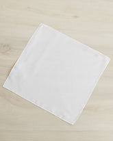 RW&CO White pocket square