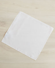 RW&CO White pocket square