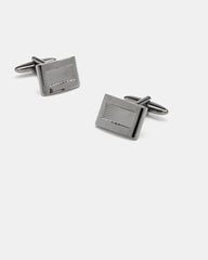 RW&CO Shiny Gunmetal Cuff Links