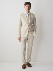 RW&CO Slim Fit Stretch Linen Blazer