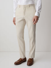 RW&CO Slim Fit Stretch Linen Suit Pant