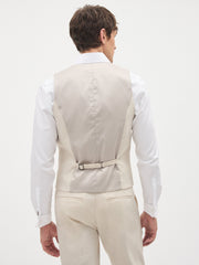 RW&CO Stretch Linen Suit Vest