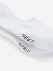 RW&CO Coolmax (R) White No-Show Socks