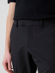 RW&CO Black Slim Fit E-Tech Suit Pant