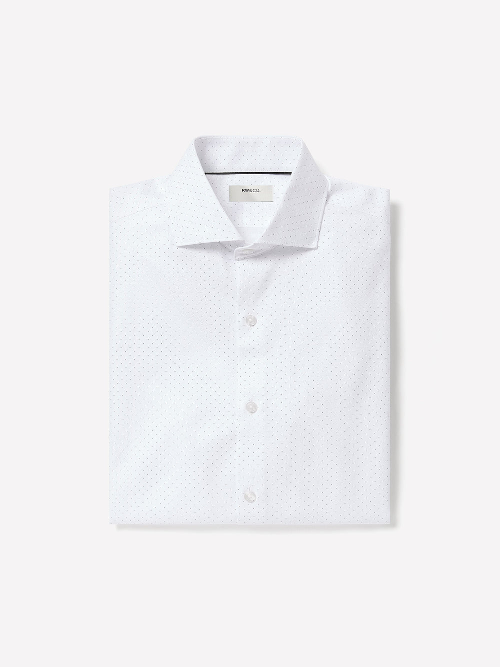 RW&CO Dotted Regular Fit Dress Shirt