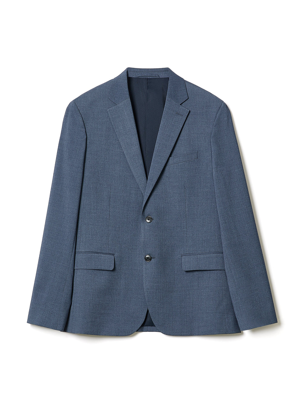 RW&CO Tailored-Fit Blue Suit Blazer