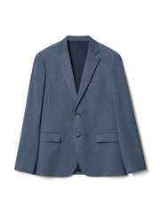 RW&CO Tailored-Fit Blue Suit Blazer
