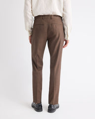 RW&CO Slim Fit Brown Suit Pant