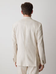 RW&CO Tailored Fit Stretch Linen Blazer