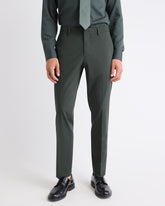 RW&CO Slim Fit Dark Green Suit Pant