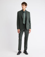 RW&CO Slim Fit Dark Green Suit Blazer