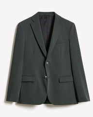 RW&CO Slim Fit Dark Green Suit Blazer