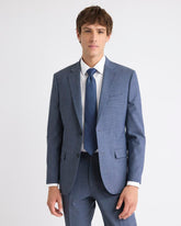 RW&CO Slim-Fit Wool Check Suit Blazer
