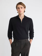 RW&CO Long-Sleeve Quarter-Zip Mock-Neck Sweater