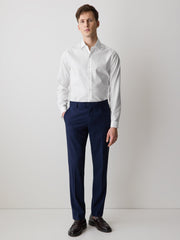 RW&CO Slim Fit White Supima (R) Twill Dress Shirt