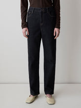 RW&CO Dark-Wash Straight-Leg Jeans