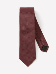 RW&CO Blue Regular Tie with Geometric Pattern