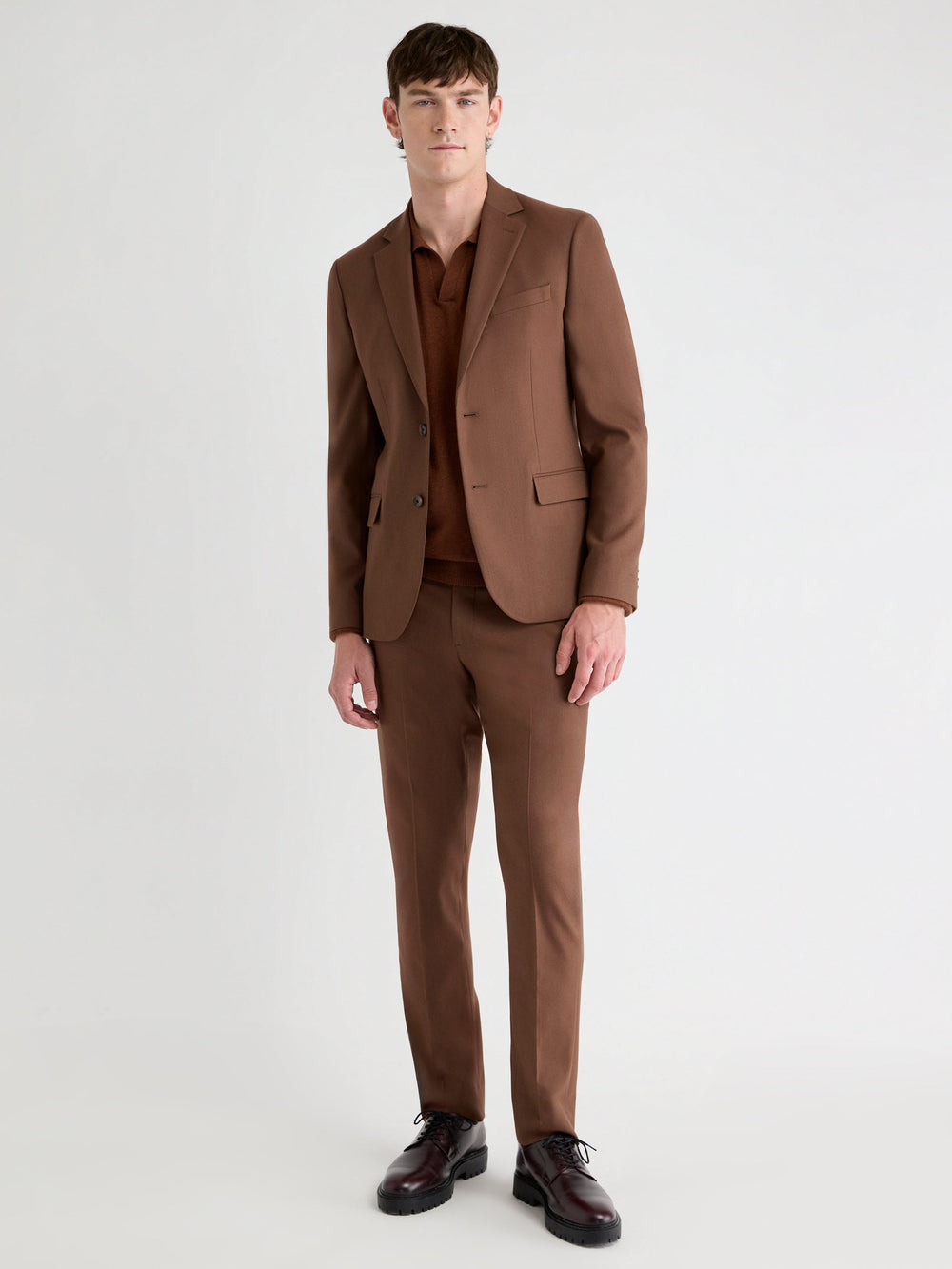 RW&CO Slim Fit Clay Brushed Twill Blazer
