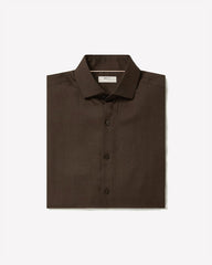 RW&CO Tailored Fit Heather Dress Shirt