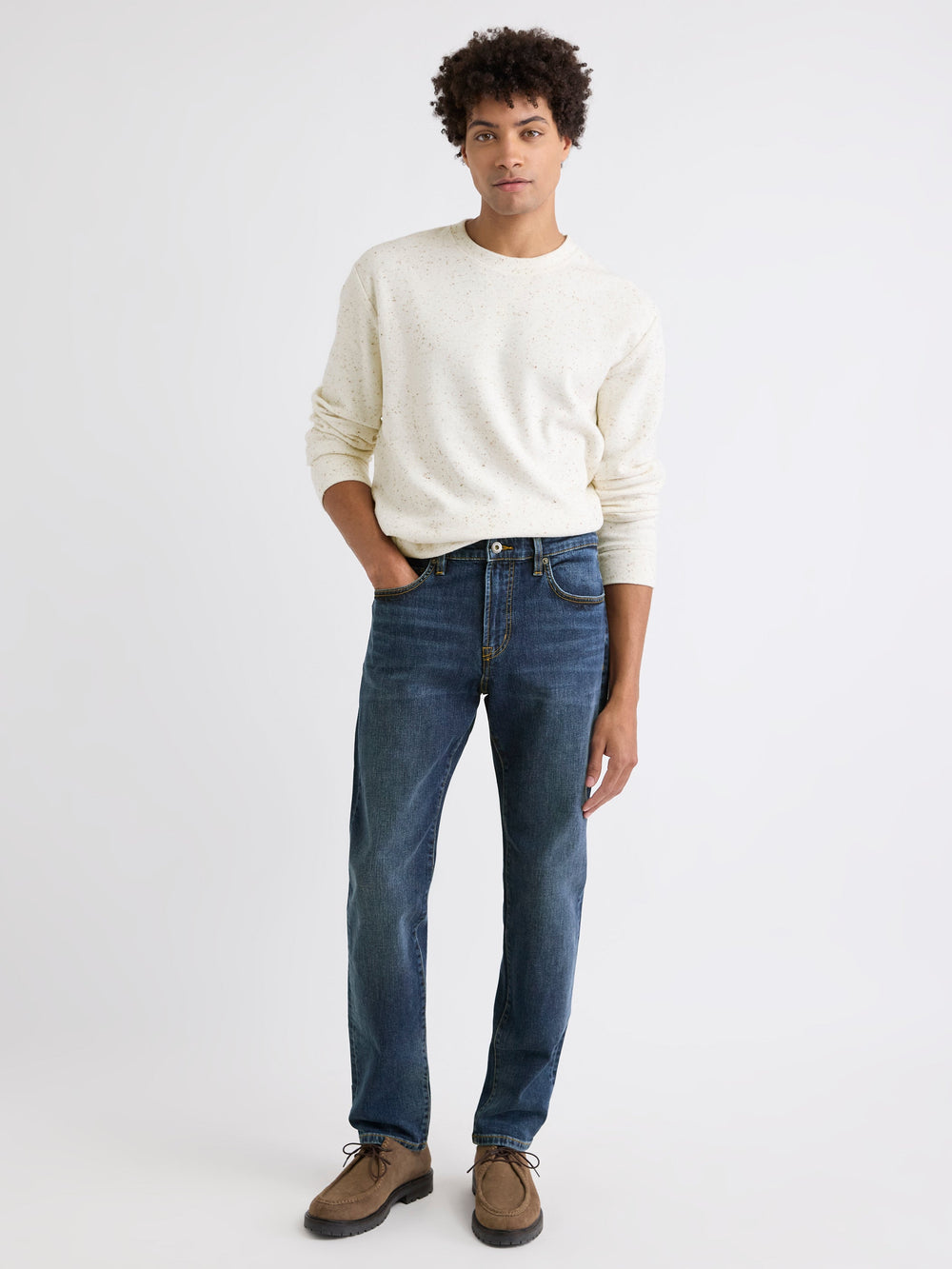RW&CO Slim-Fit Dark-Wash Jeans