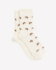 RW&CO Crew Socks with Croissants