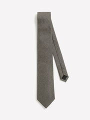 RW&CO Wool-Effect Taupe Regular Tie