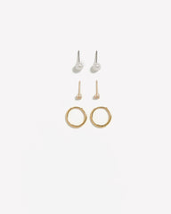 RW&CO Essential Earrings - 3 Pairs