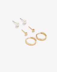 RW&CO Essential Earrings - 3 Pairs