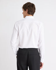 RW&CO Slim-Fit Solid Cotton Modal Dress Shirt
