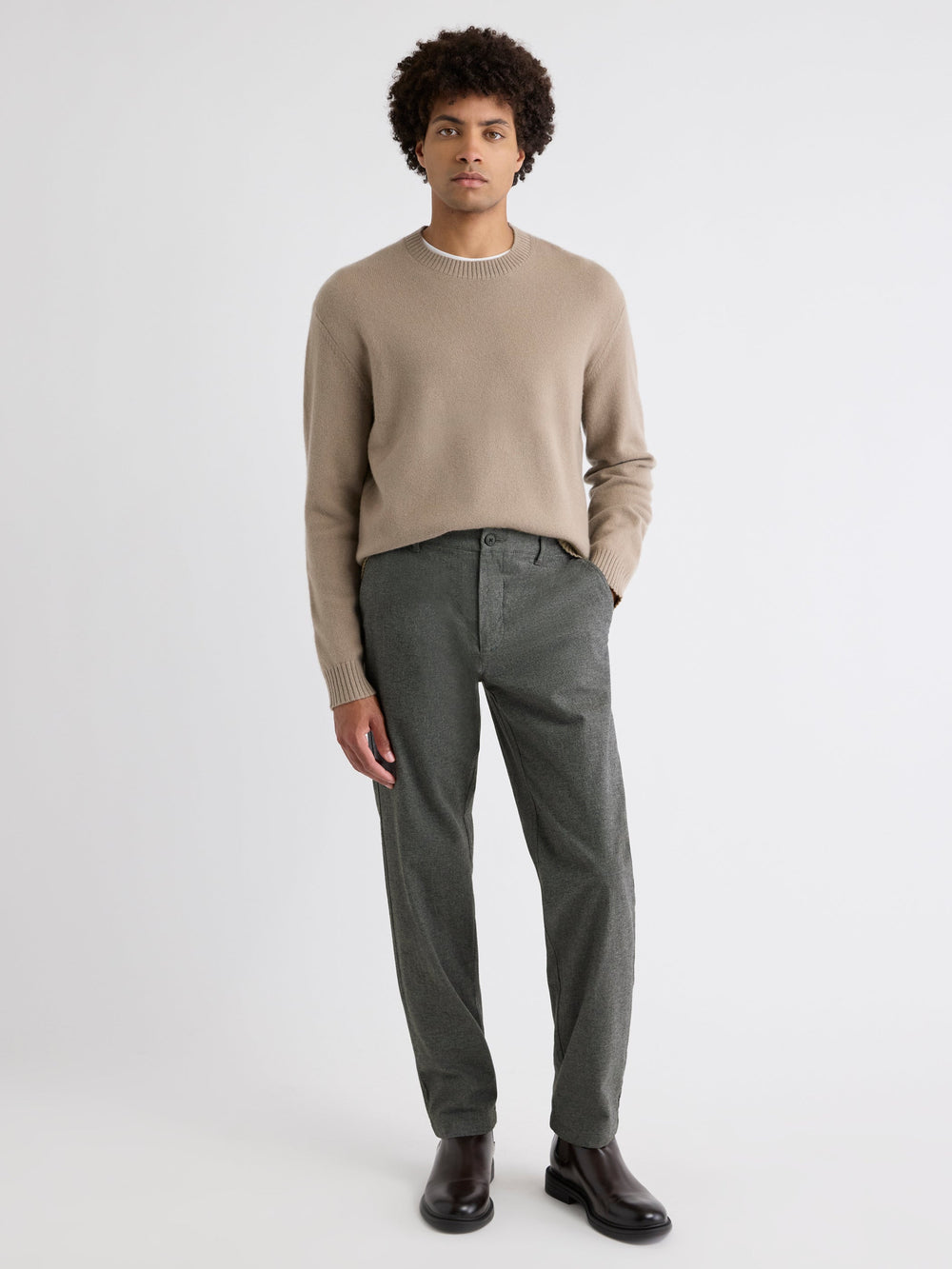 RW&CO Slim Fit Brushed Chino Pant