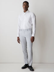 RW&CO Slim Fit White Twill Dress Shirt
