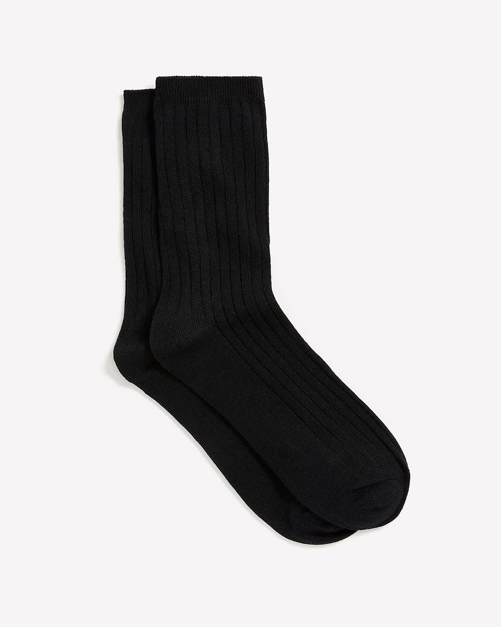 RW&CO Ribbed Crew Socks