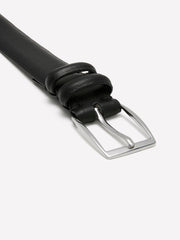 RW&CO Leather Trouser Belt with Square Buckle