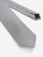 RW&CO Light Grey Regular Textured Tie