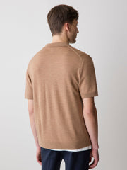 RW&CO Merino-Wool Short-Sleeve Shirt Sweater