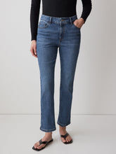 RW&CO Deep-Blue Mid-Rise Skinny Jeans