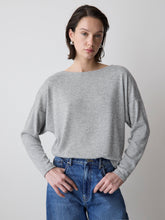 RW&CO Long-Sleeve Crew-Neck Ribbed Top