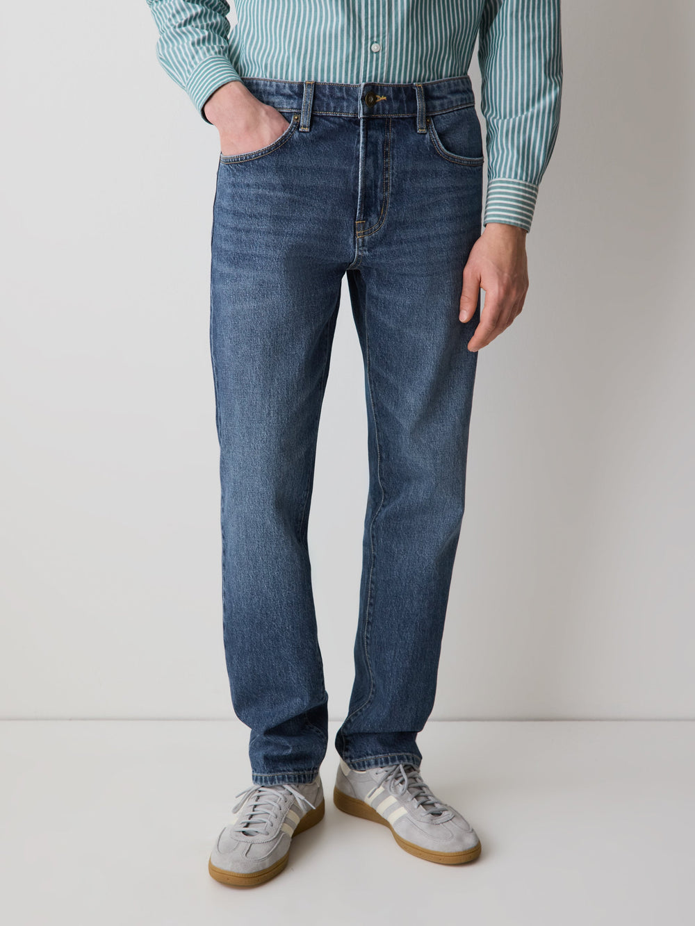 RW&CO Slim Fit Medium-Wash Jeans