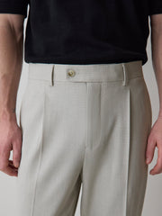 RW&CO Tapered-Leg Pleated Dress Pant
