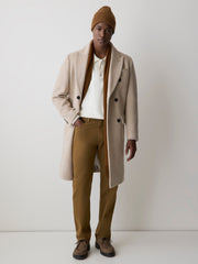 RW&CO Long-Sleeve Bouclé Polo Sweater