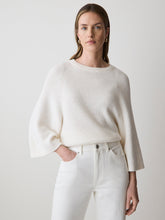 RW&CO Wide-Sleeve Crew-Neck Merino-Blend Sweater
