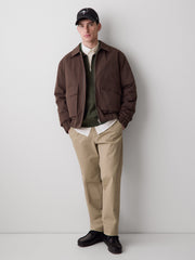 RW&CO Long-Sleeve Quarter-Zip Polo Sweater