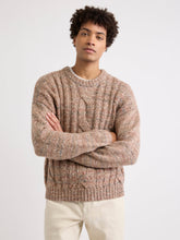 RW&CO Wool Sweater with Cable Stitches