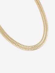 RW&CO Double-Chain Necklace