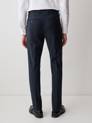 RW&CO Slim Fit Navy Wool Suit Pant