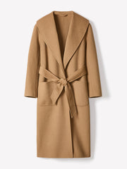 RW&CO Double Face Long Coat with Belt