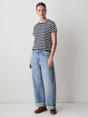 RW&CO Short-Sleeve Crew-Neck Boxy Tee