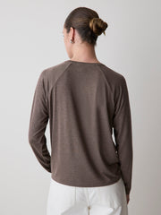 RW&CO Long-Sleeve Crew-Neck Loose Tee