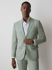 RW&CO Slim Fit Mint Suit Blazer